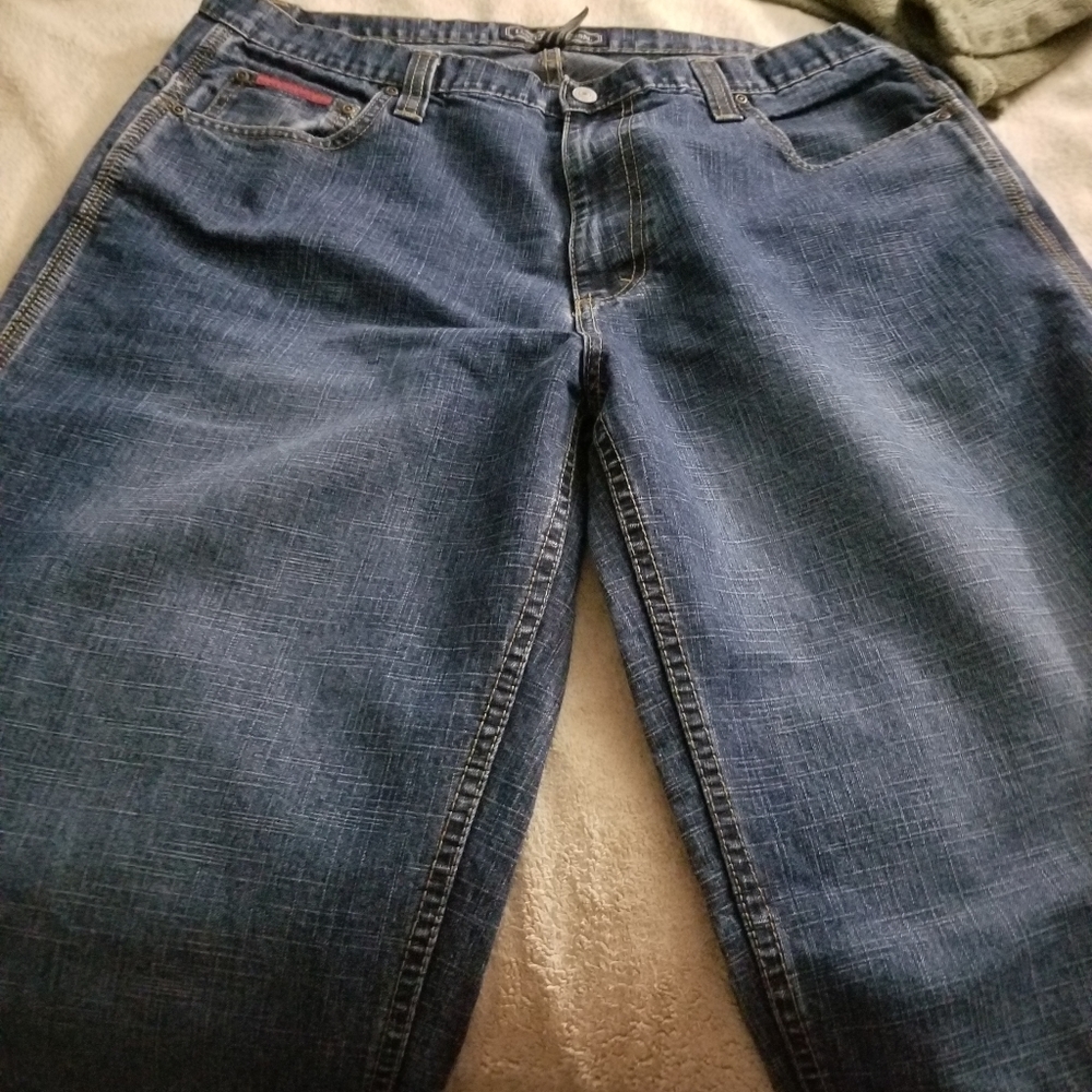 Mens blue jeans
